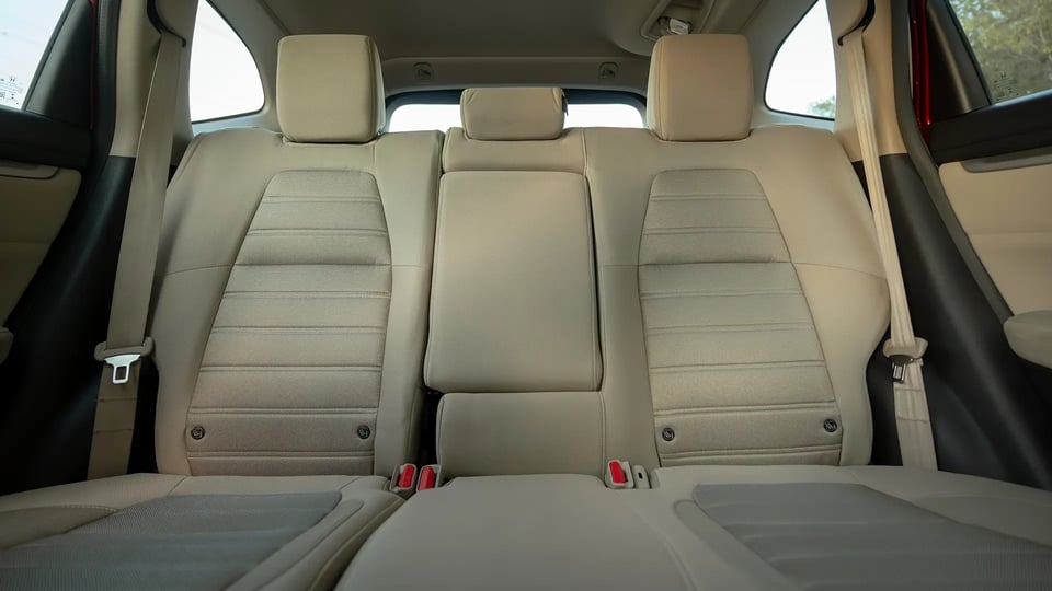 Used 2021 Honda CR-V LX in Red – Rear Seat View for Sale at First Choice Cars Dubai Sharjah