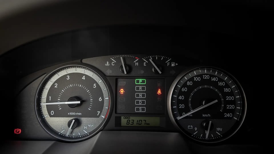 Used 2017 Toyota Land Cruiser GXR in Beige – Odometer / Mileage Reading View for Sale at First Choice Cars Dubai Sharjah