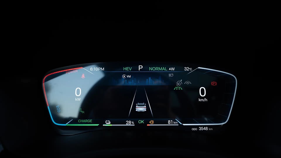 Used 2025 BYD Song Plus Premium in Black – Odometer / Mileage Reading View for Sale at First Choice Cars Dubai Sharjah