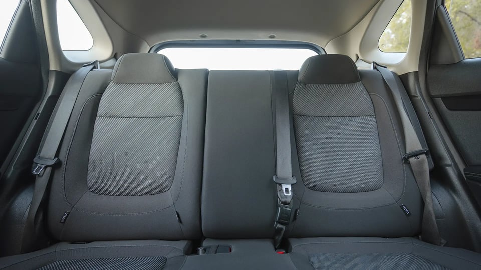 Used 2024 Kia Seltos LX in Grey – Rear Seat View for Sale at First Choice Cars Dubai Sharjah