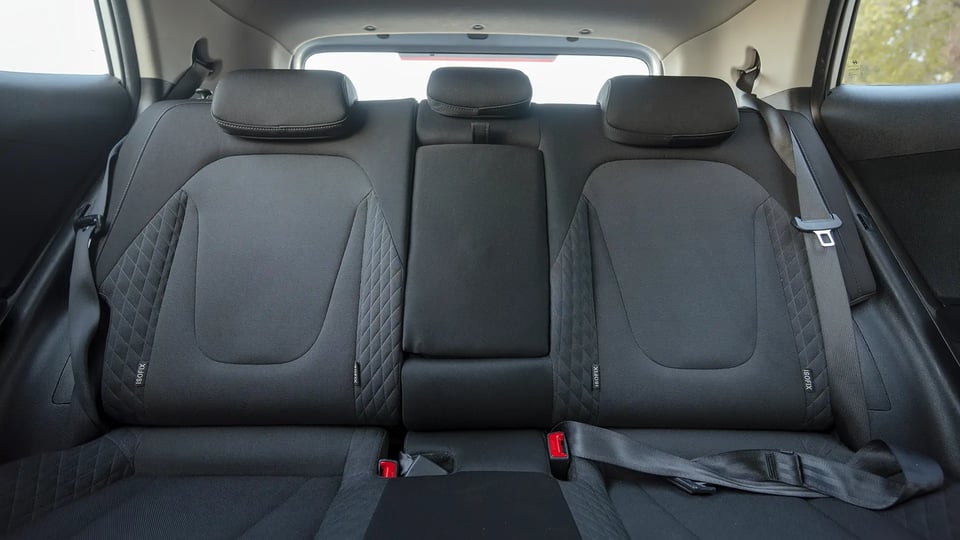Used 2025 Hyundai Creta Smart in White – Rear Seat View for Sale at First Choice Cars Dubai Sharjah