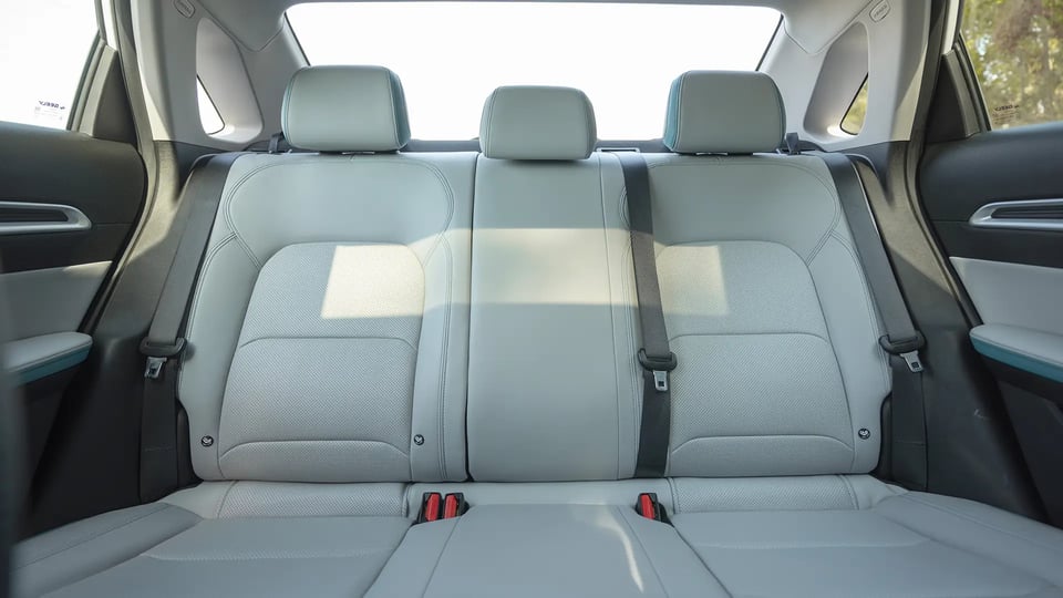 Used 2025 Geely Emgrand GF in White – Rear Seat View for Sale at First Choice Cars Dubai Sharjah