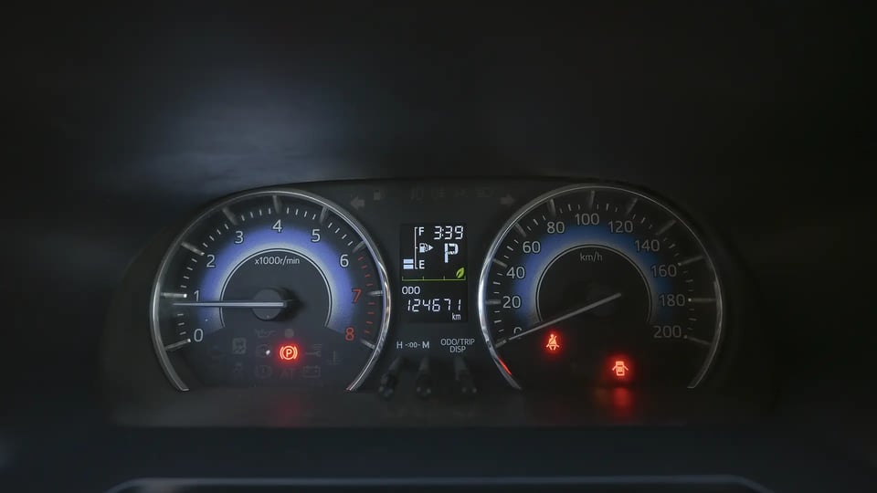 Used 2022 Toyota Rush EX in White – Odometer / Mileage Reading View for Sale at First Choice Cars Dubai Sharjah
