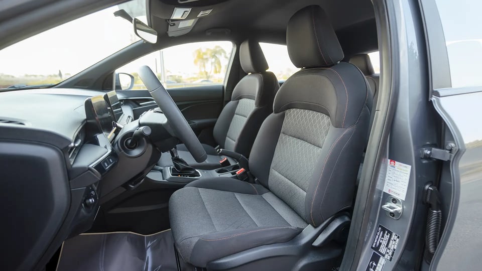 Used 2025 MG MG3 Comfort in Grey – Front Driver Side Cabin View for Sale at First Choice Cars Dubai Sharjah