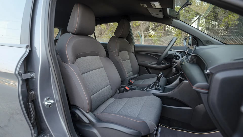 Used 2025 MG MG3 Comfort in Grey – Front Passenger Side Cabin View for Sale at First Choice Cars Dubai Sharjah
