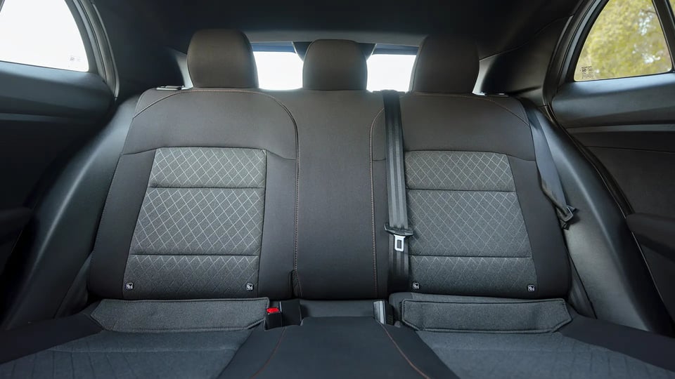 Used 2025 MG MG3 Comfort in Grey – Rear Seat View for Sale at First Choice Cars Dubai Sharjah