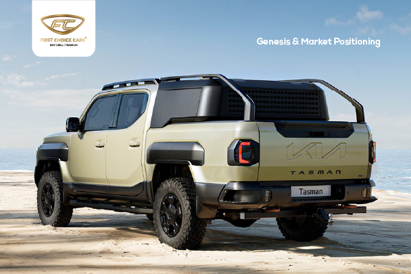 kia tasman pickup uae exterior