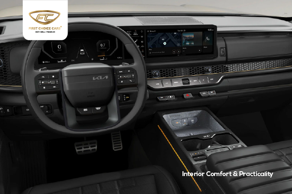 kia tasman pickup uae interior