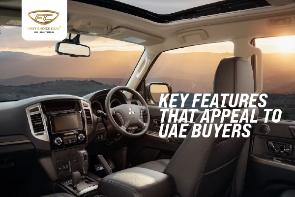 mitsubishi pajero features uae