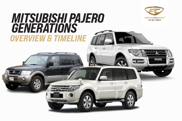 mitsubishi pajero generations uae