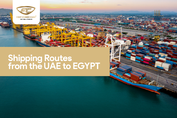 shipping routes uae to egypt