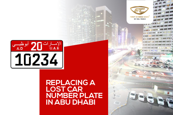 Lost Car Number Plate Replacement Abu Dhabi