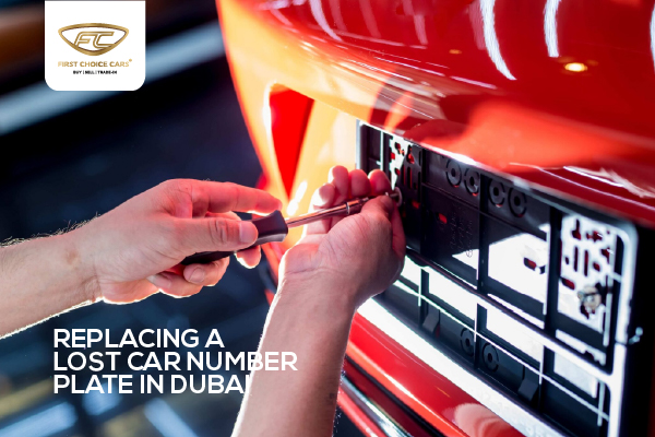 Lost Car Number Plate Replacement Dubai