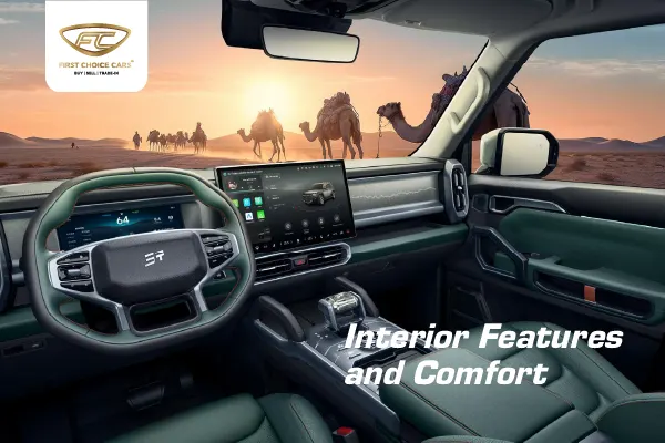 Jetour T2 Uae Interior