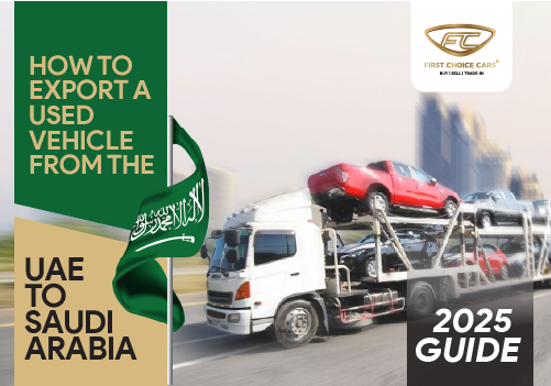 Vehilce export uae to saudia