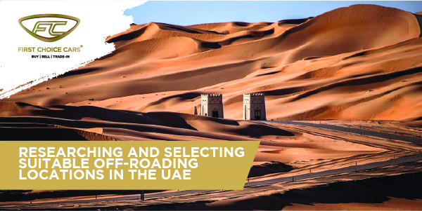 Differet Off Roading Locations