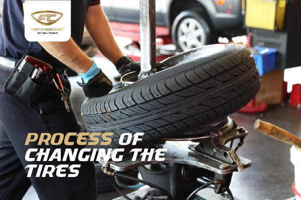 Tire Changing Process Tire Changing Process