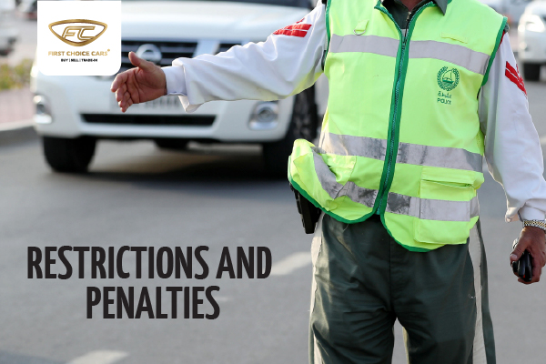 Vehicle Modification Restrictions