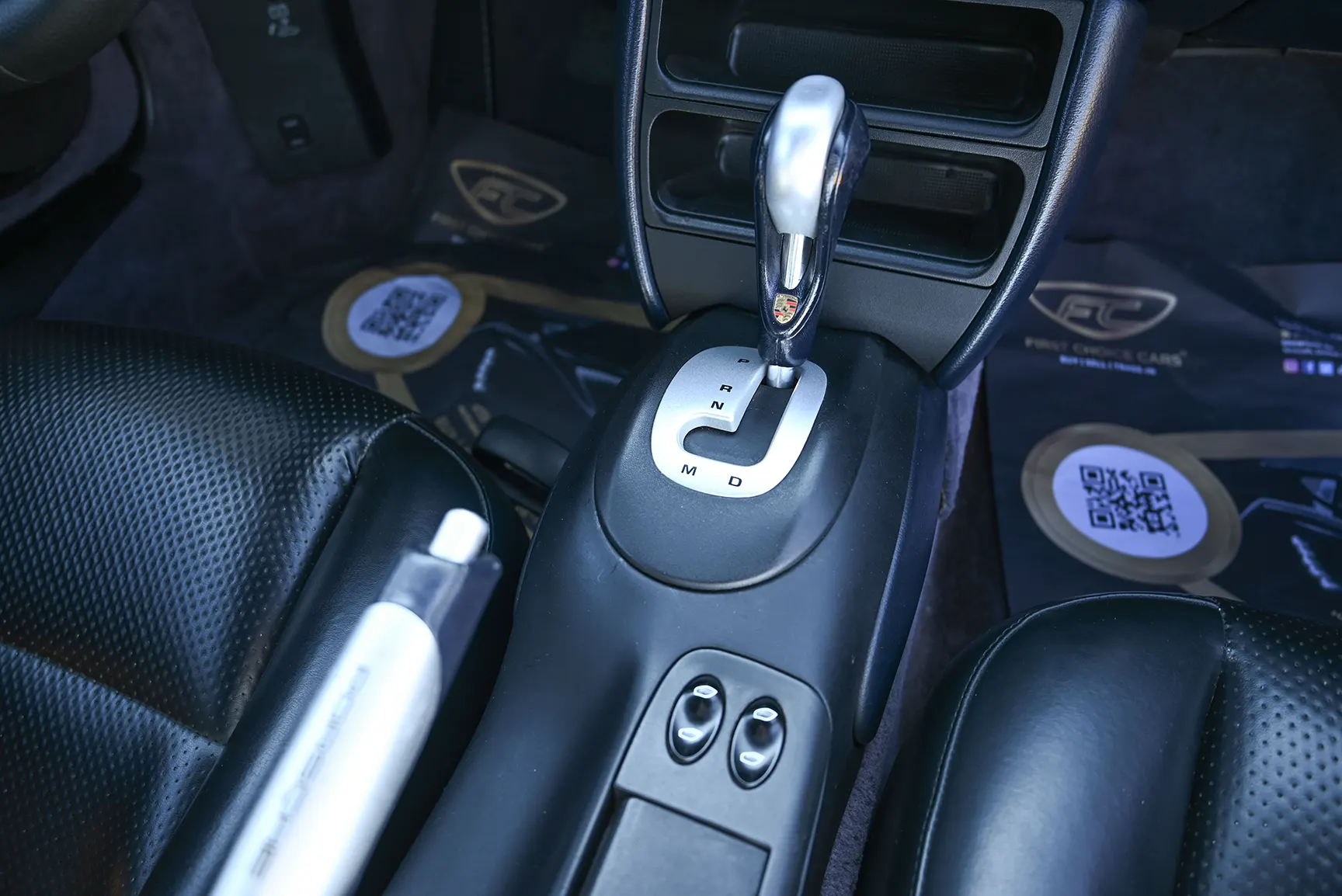 Used 2004 Porsche Boxter S Variant Silver – Center Console & Gear Shifter at First Choice Cars Sharjah