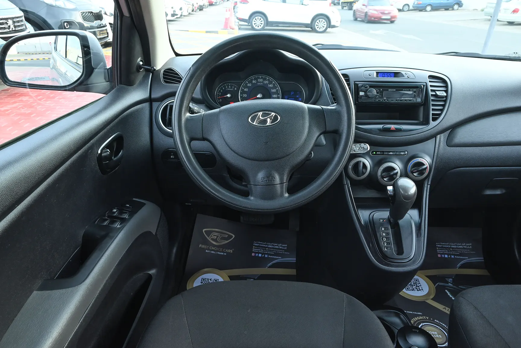 Used 2015 Hyundai i10 GL Silver – Steering Wheel & Instrument Cluster at First Choice Cars Sharjah