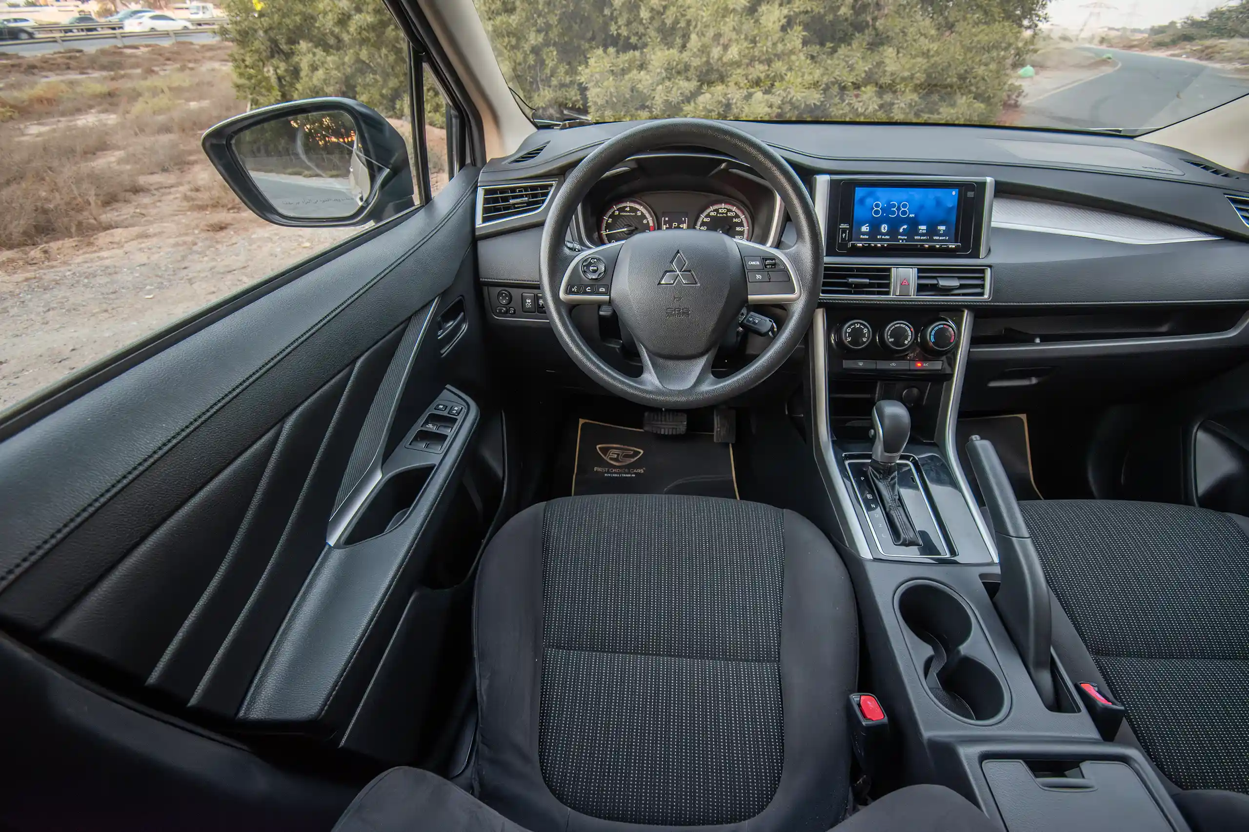 Used 2022 Mitsubishi XPANDER GLS Silver – Steering Wheel & Instrument Cluster at First Choice Cars Sharjah