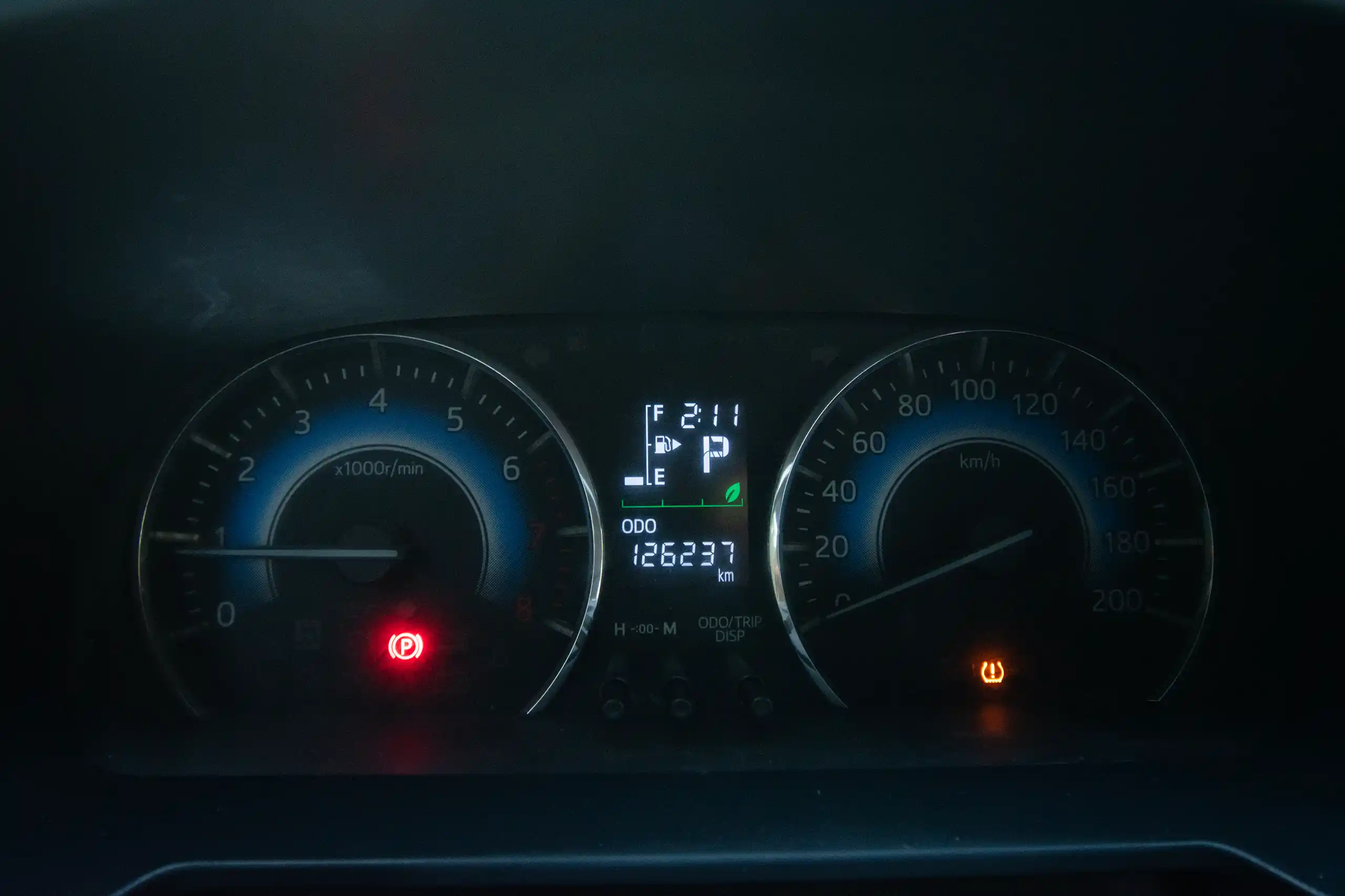 Used 2023 Toyota Rush Ex White – Odometer / Mileage Reading View at First Choice Cars Sharjah