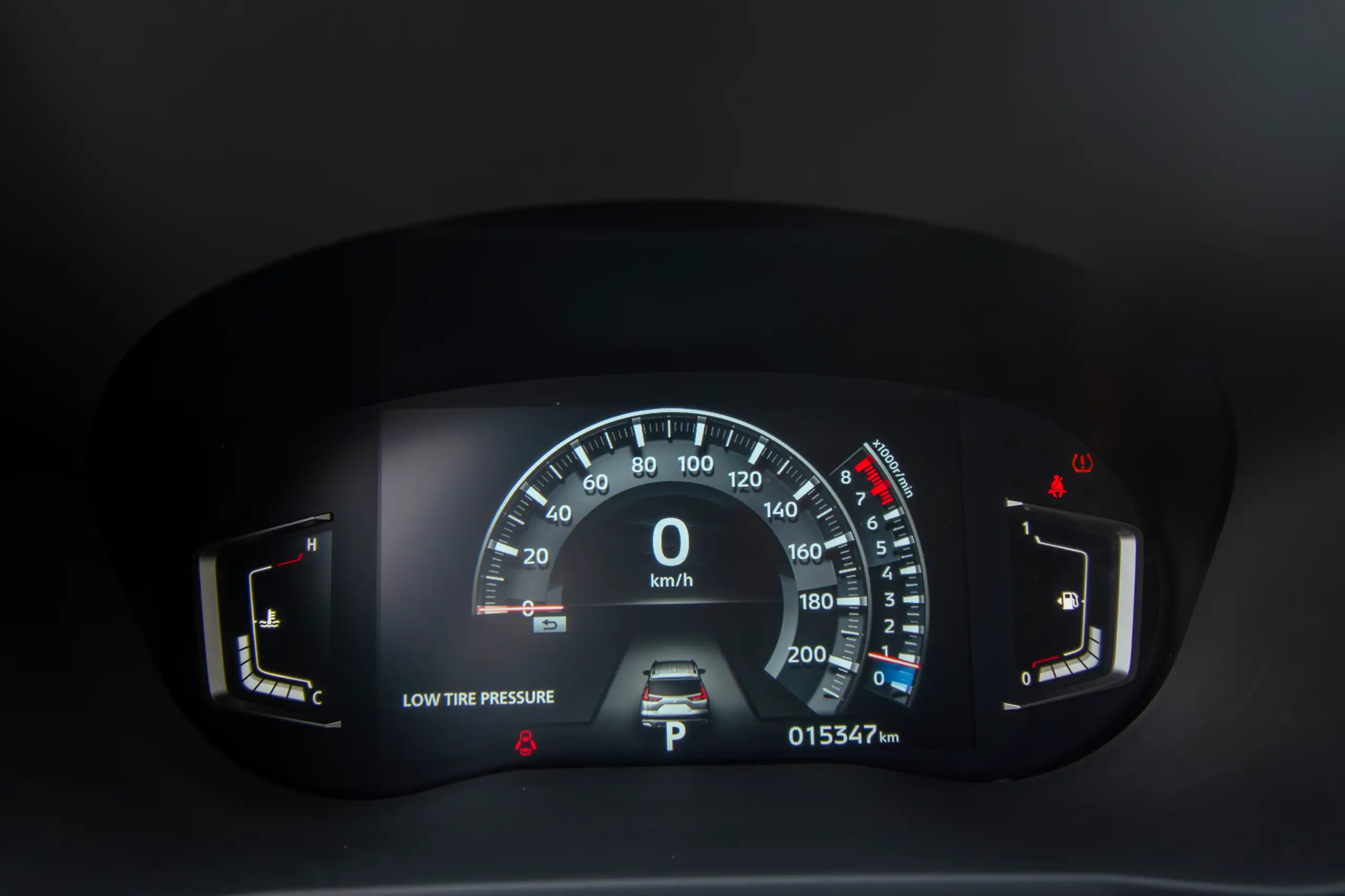 Used 2024 Mitsubishi Xpander Cross Premium Silver – Odometer / Mileage Reading View at First Choice Cars Sharjah