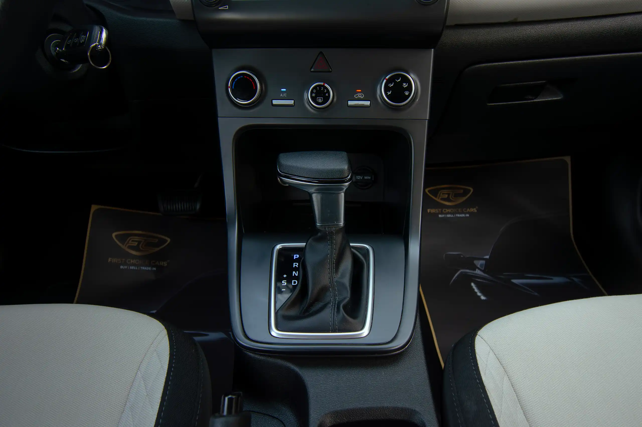 Used 2022 Hyundai Creta Smart Blue – Center Console & Gear Shifter at First Choice Cars Sharjah