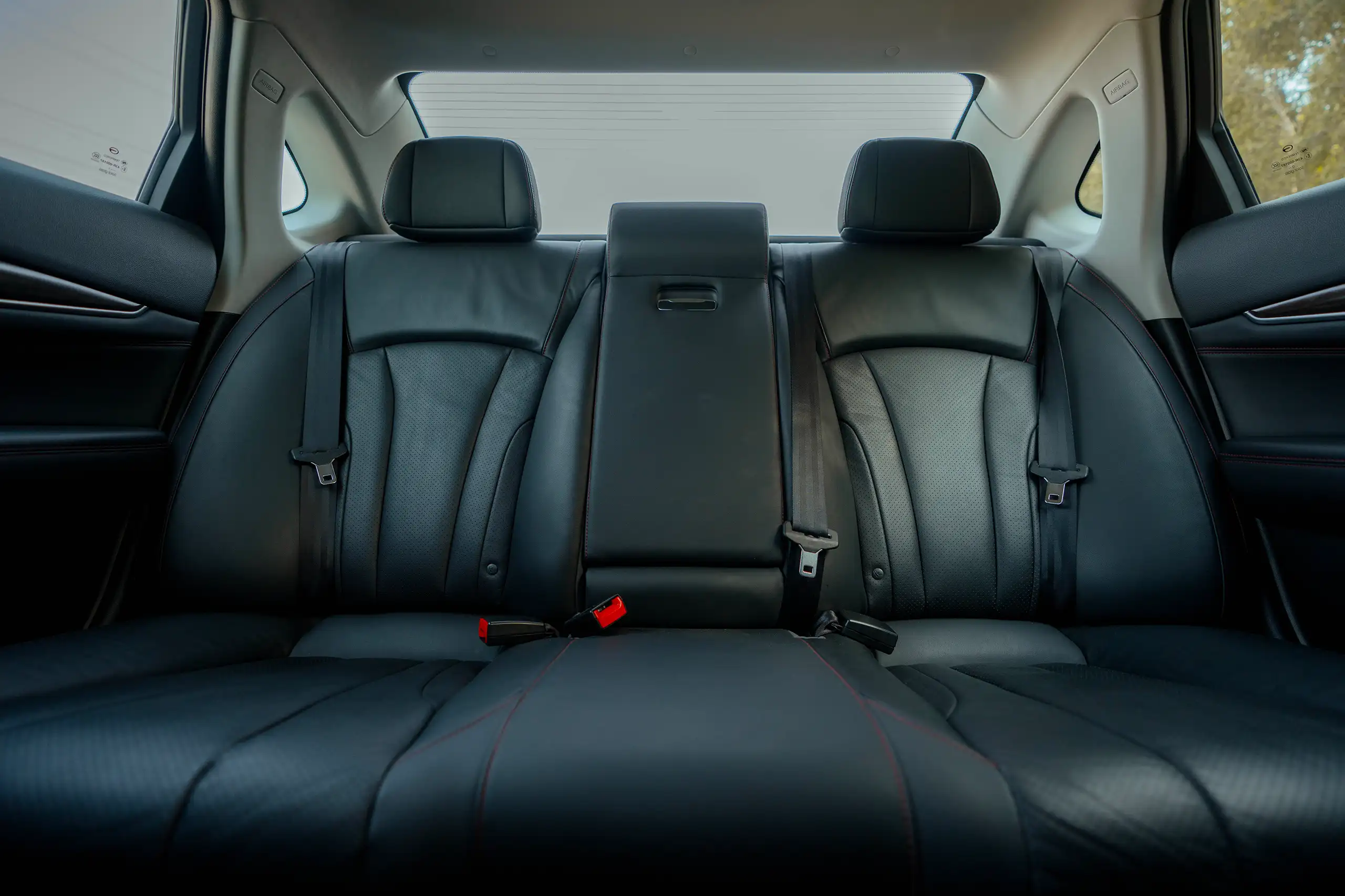 Used 2022 GAC GA8 GL Grey – Rear Seat View at First Choice Cars Sharjah