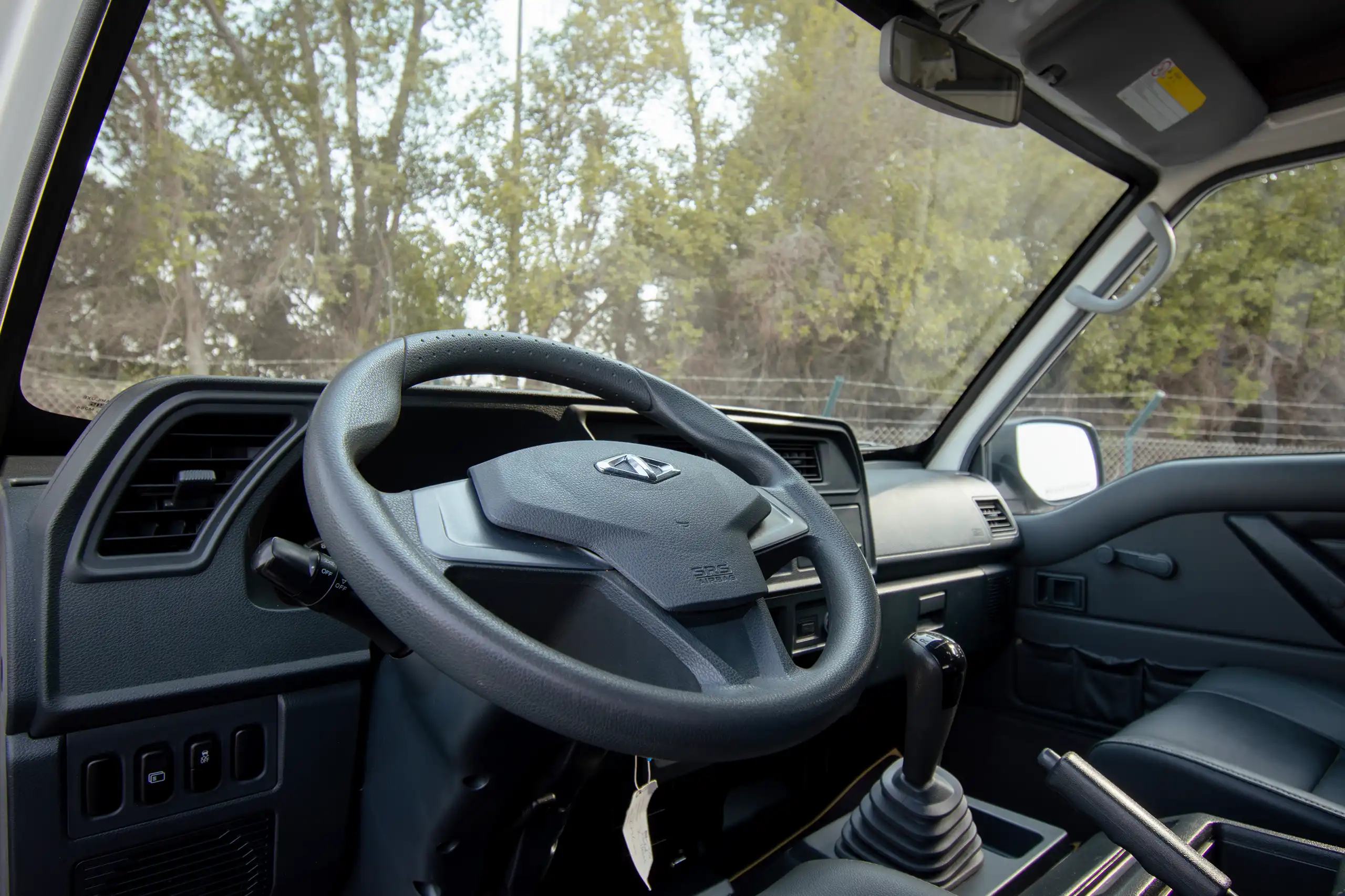 Used 2022 CMC D260 Delivery Van White – Driver Side Dashboard & Steering View at First Choice Cars Sharjah