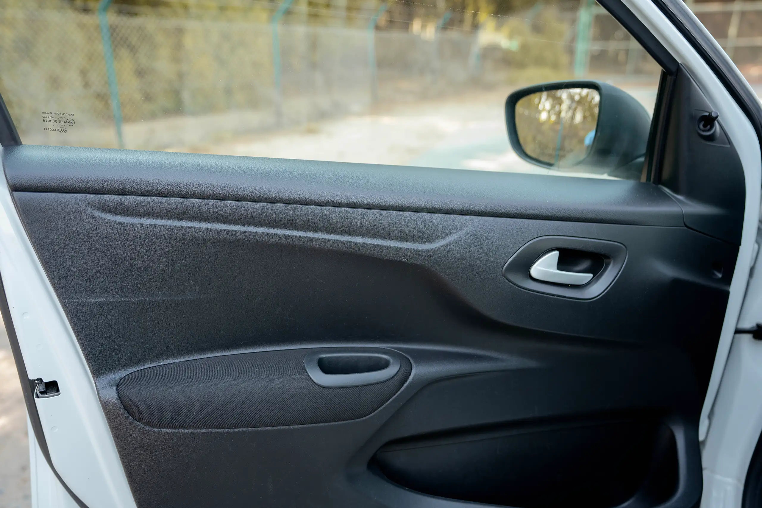 Used 2021 Peugeot 301 Allure White – Driver Door Panel Full View at First Choice Cars Sharjah