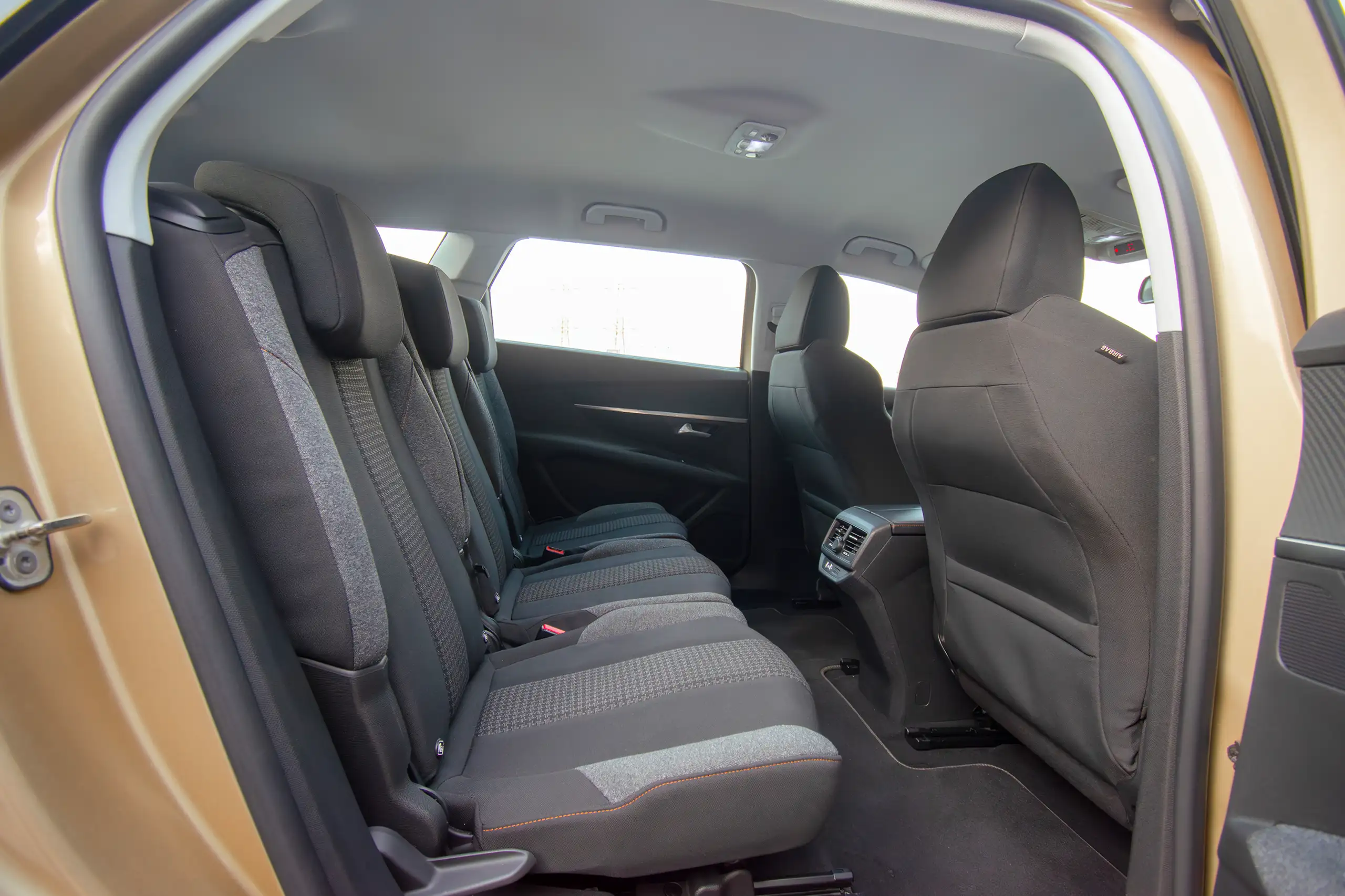 Used 2019 Peugeot 5008 Active Gold – Rear Passenger Side Cabin View at First Choice Cars Sharjah