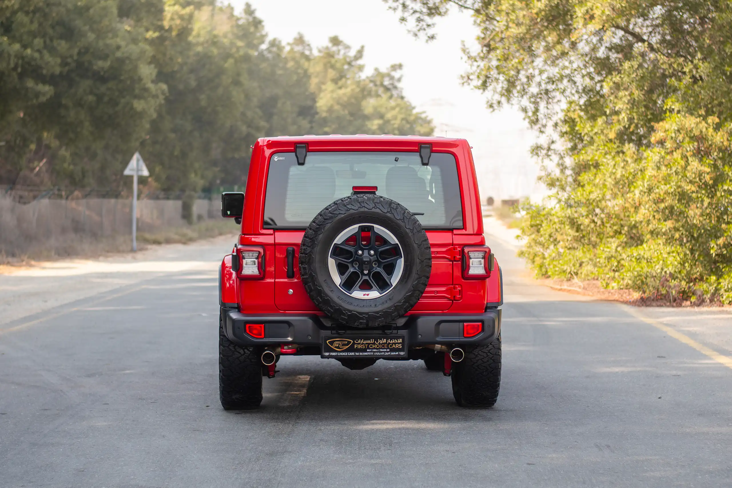 Used 2020 Jeep Wrangler Rubicon Red at First Choice Cars Sharjah