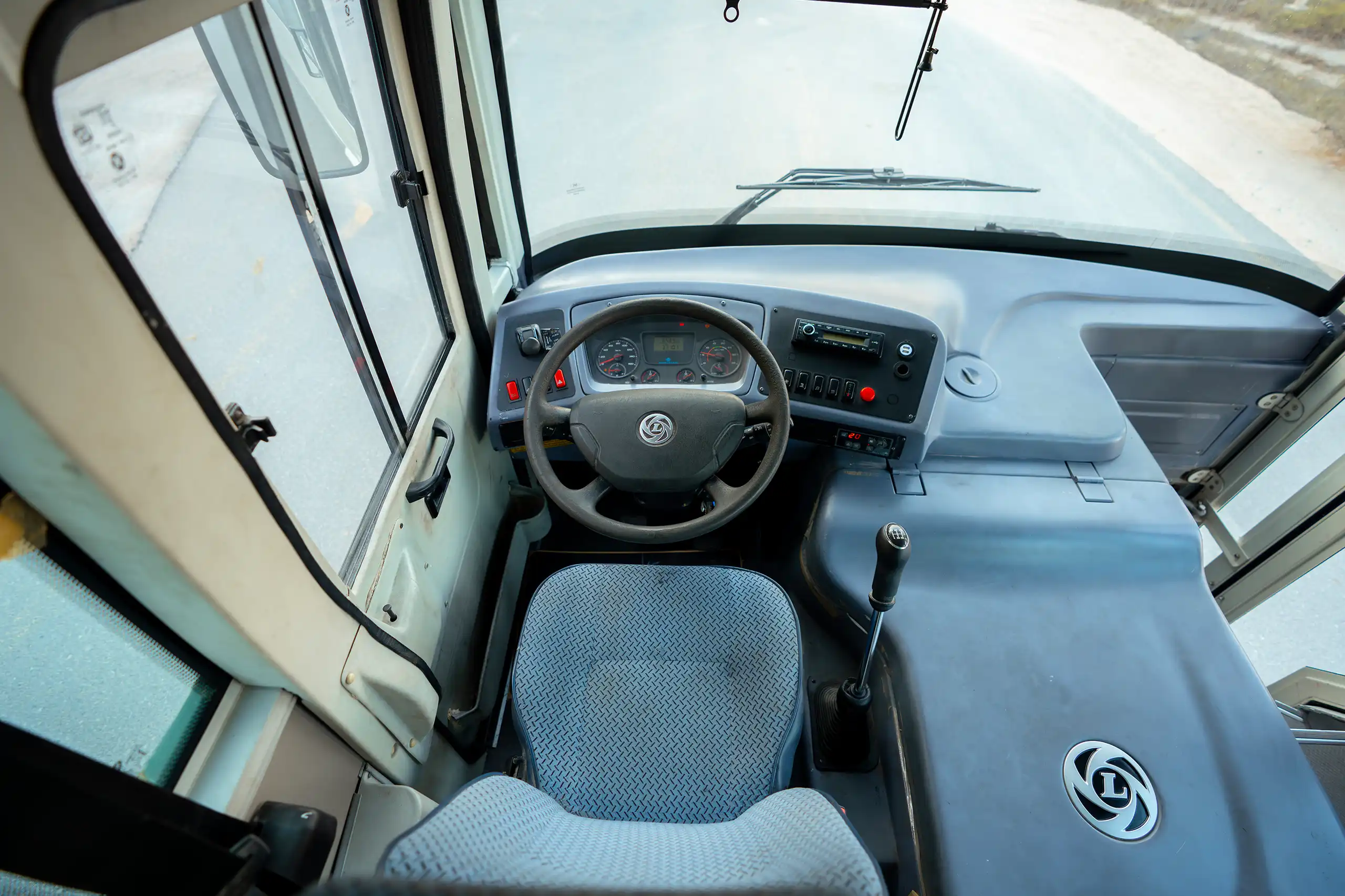 Used 2022 Ashok Leyland Oyster 32-Seater White – Steering Wheel & Instrument Cluster at First Choice Cars Sharjah