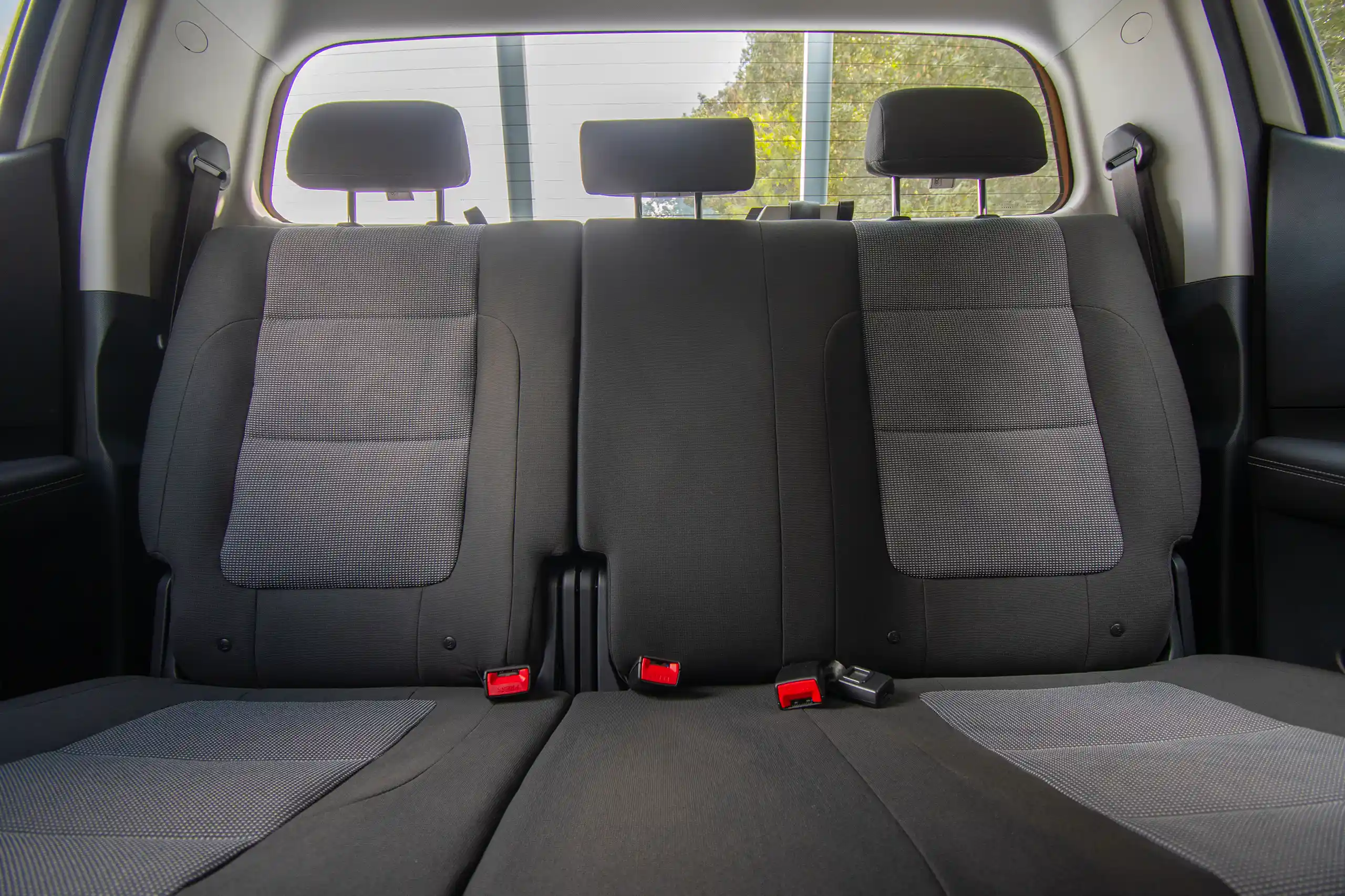 Used 2023 Peugeot Landtrek Double Cabin 4x4 White – Rear Seat View at First Choice Cars Sharjah