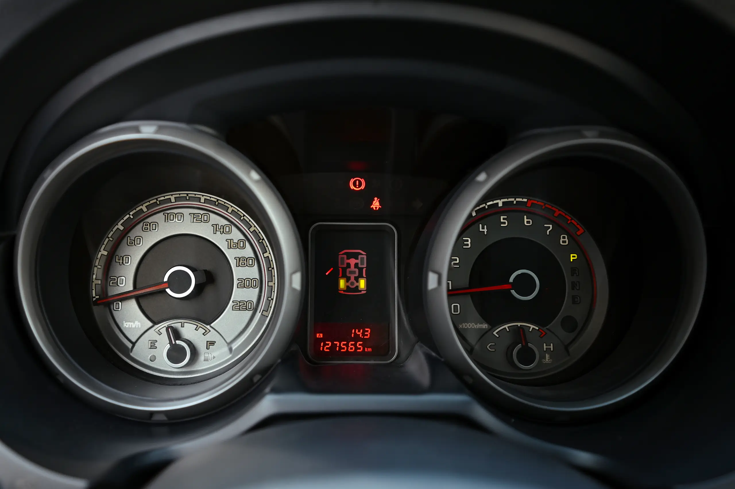 Used 2022 Mitsubishi PAJERO GLS White – Odometer / Mileage Reading View at First Choice Cars Sharjah