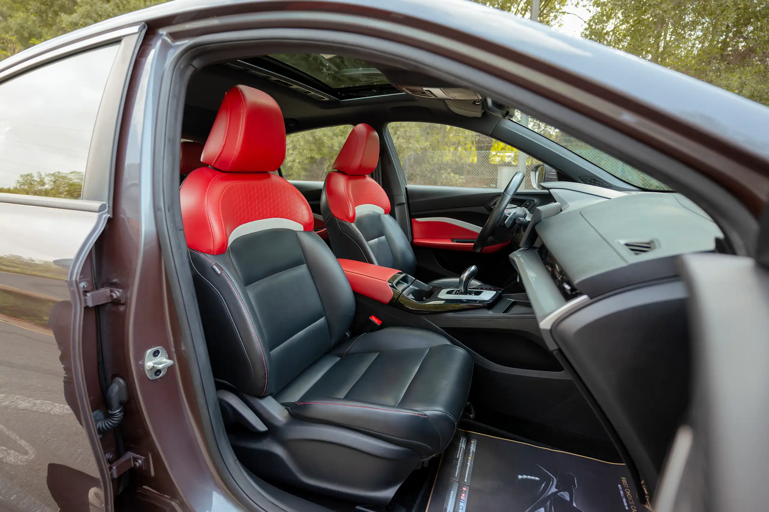 Used 2022 MG GT Luxury Grey – Front Passenger Side Cabin View at First Choice Cars Sharjah