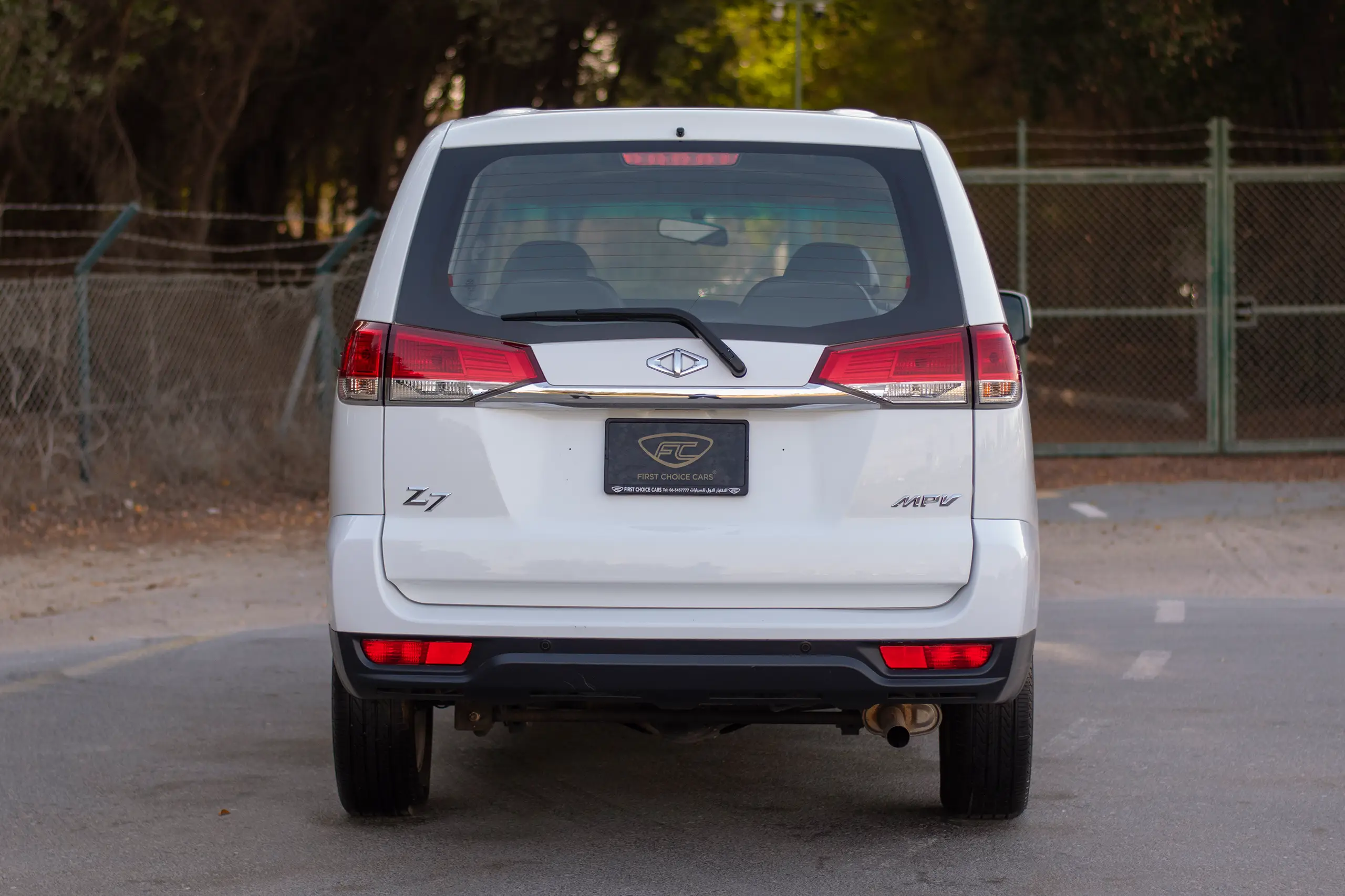 Used 2020 CMC Z7 Standard White – Back/Rear View at First Choice Cars Sharjah