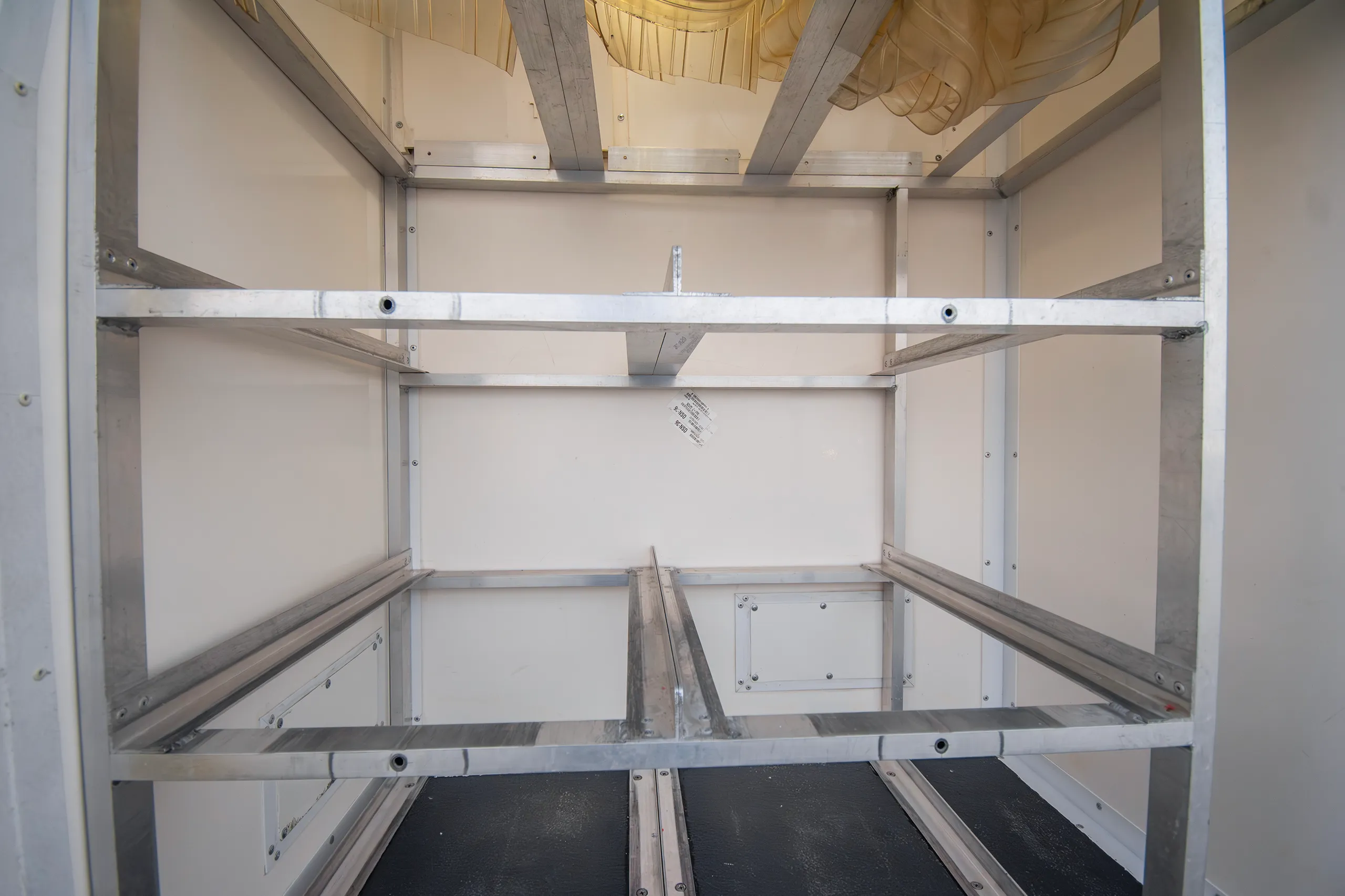 Used 2020 Toyota Hiace GL- High Roof Yellow – Chiller Box Right Side Interior View at First Choice Cars Sharjah