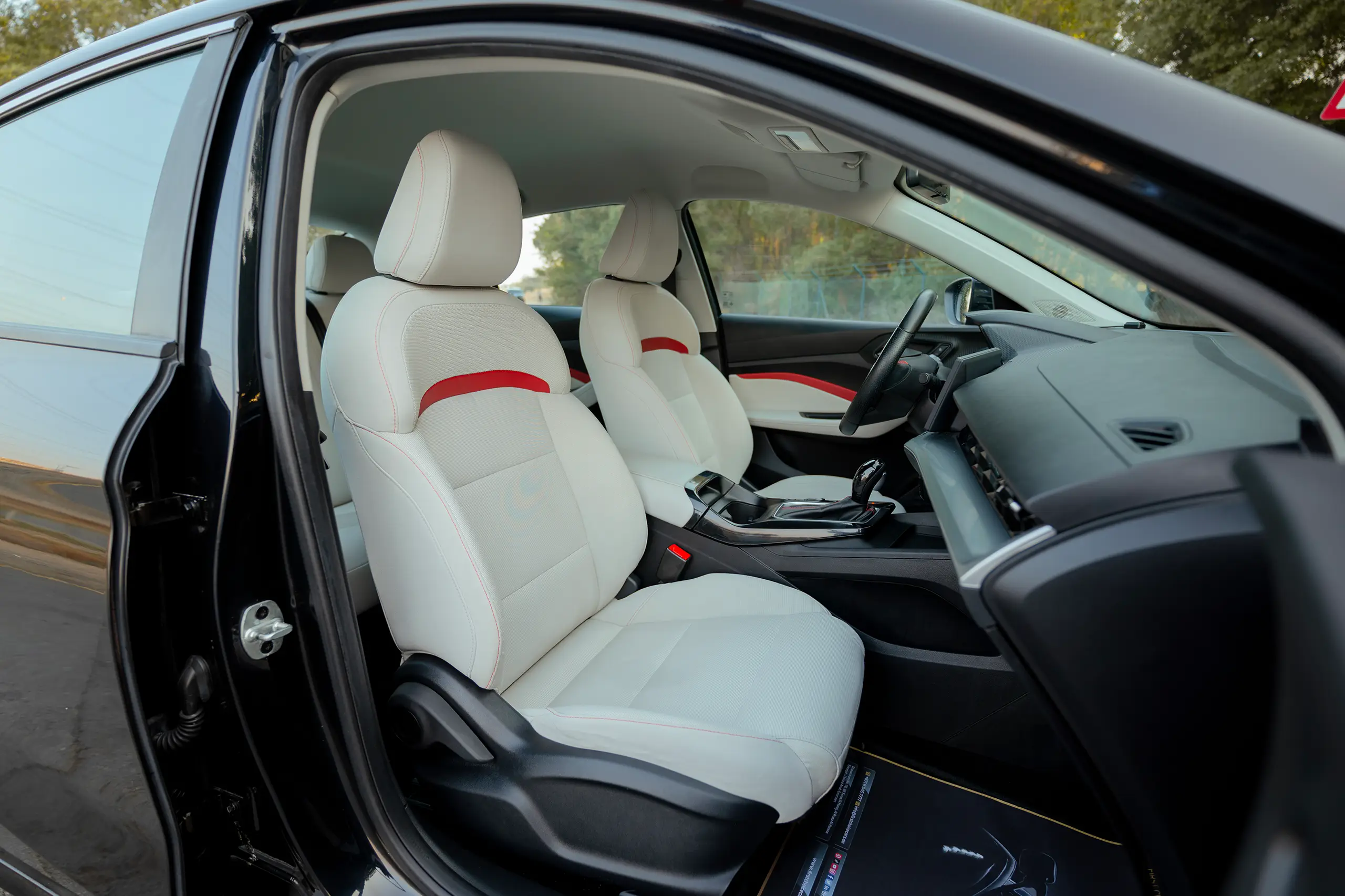 Used 2022 MG GT Comfort Black – Front Passenger Side Cabin View at First Choice Cars Sharjah