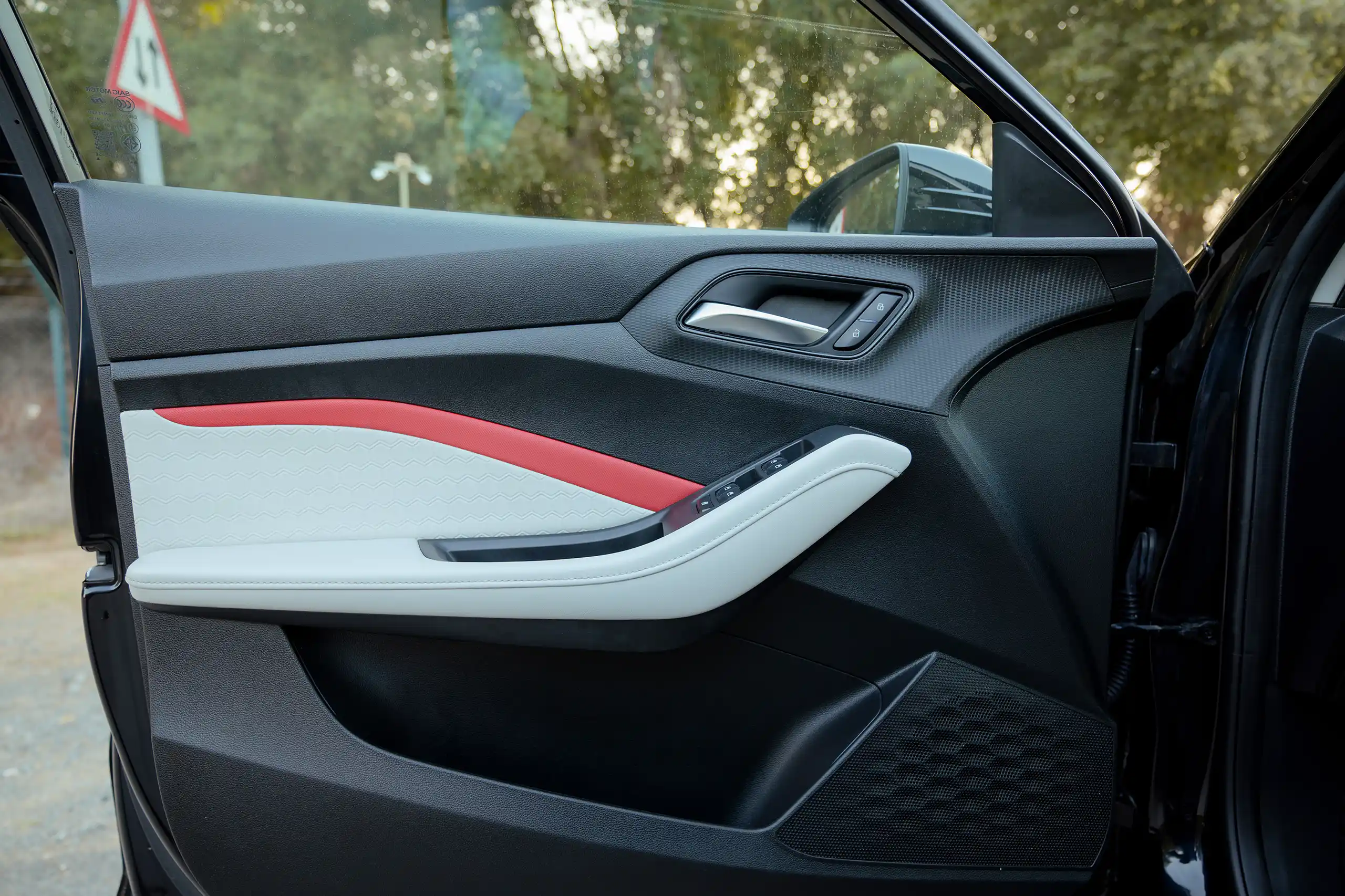 Used 2022 MG GT Comfort Black – Driver Door Panel Full View at First Choice Cars Sharjah