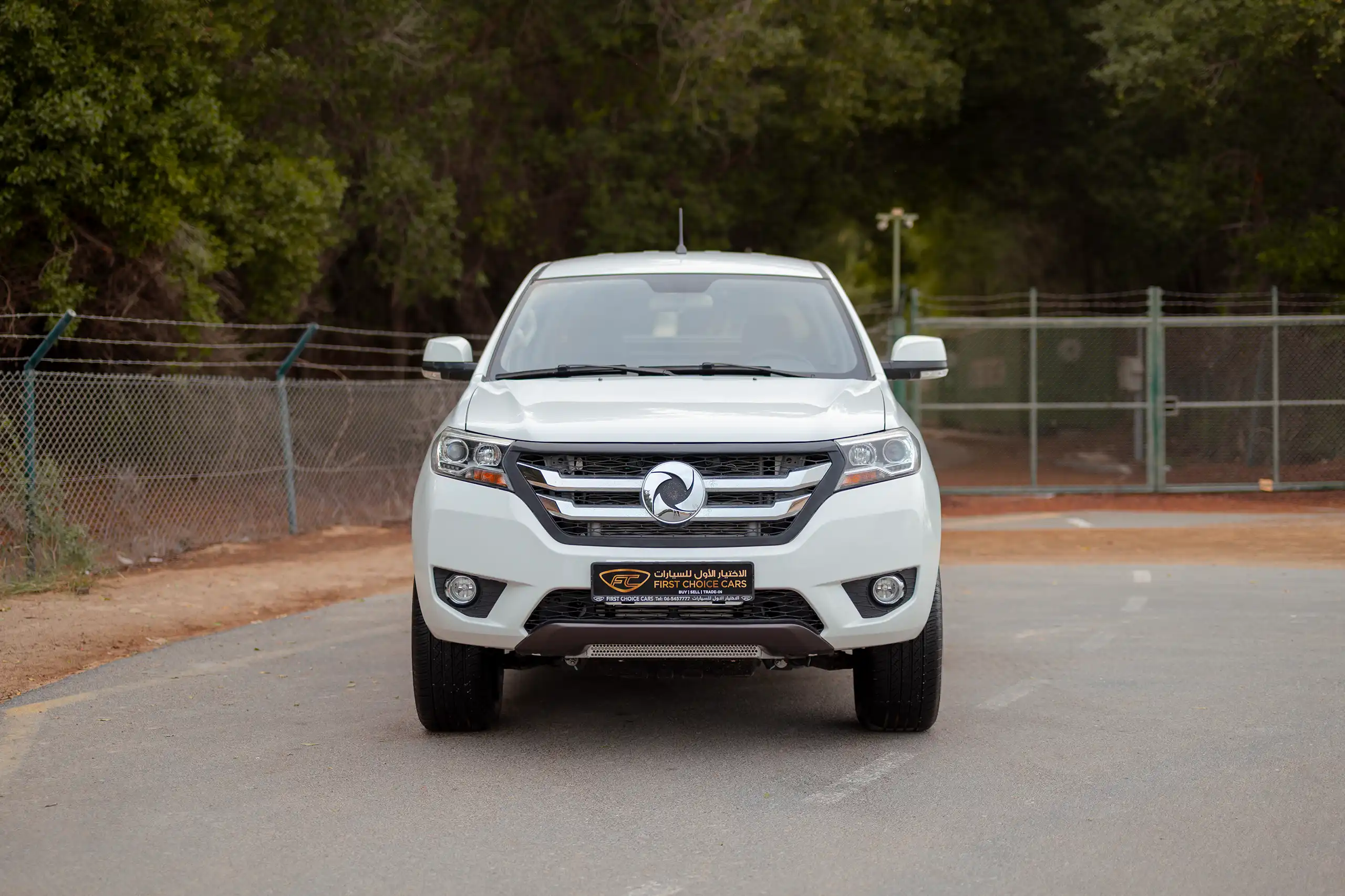 Used 2025 DongFeng RICH 6 Double Cabin White – Front View at First Choice Cars Sharjah
