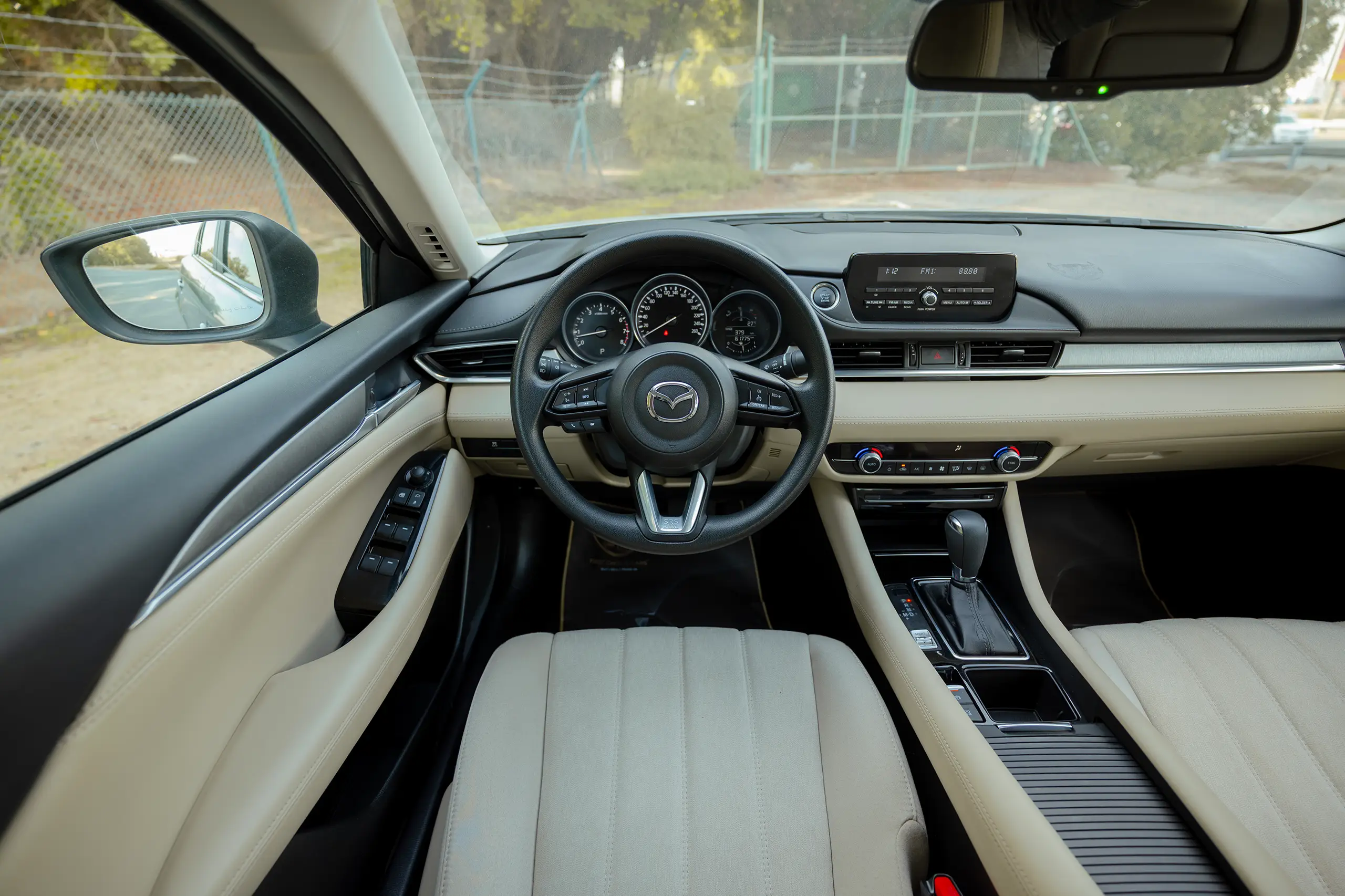 Used 2023 Mazda 6 S Grade Silver – Steering Wheel & Instrument Cluster at First Choice Cars Sharjah