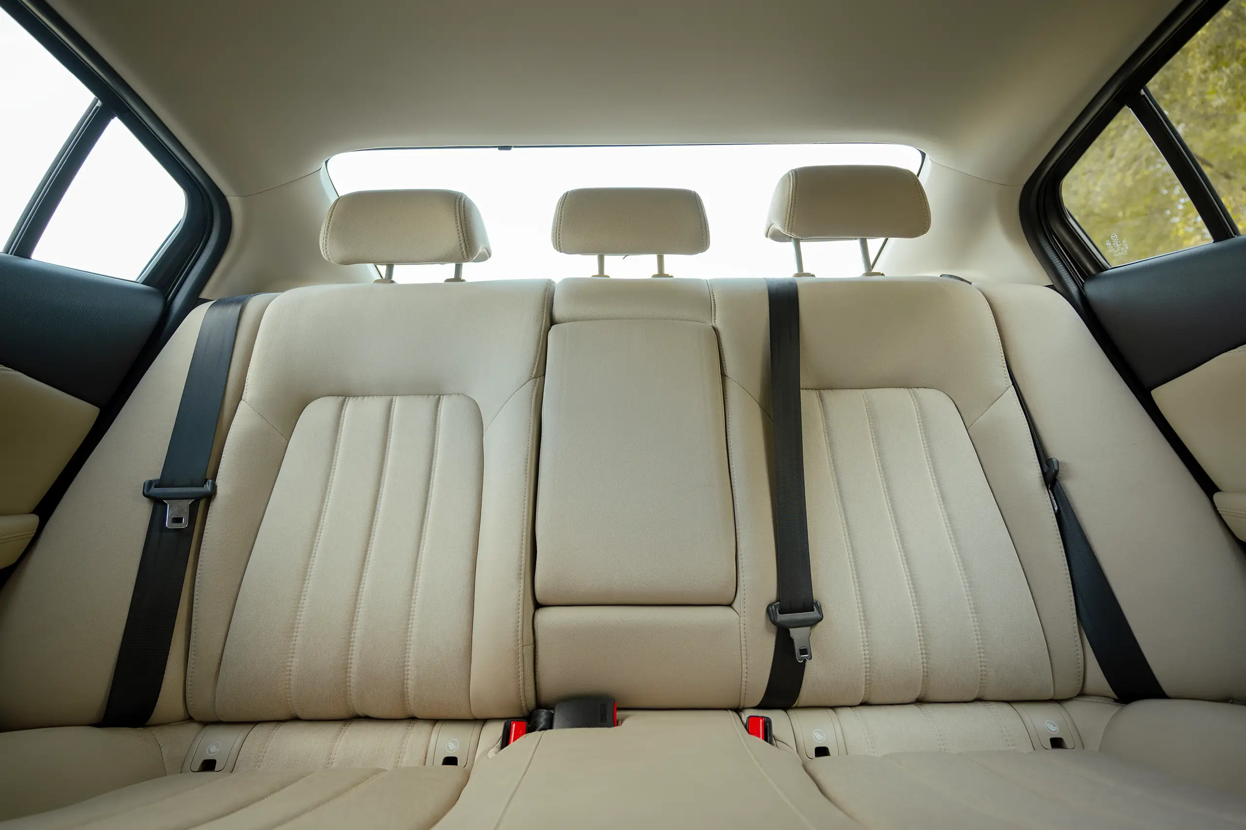 Used 2023 Mazda 6 S Grade Silver – Rear Seat View at First Choice Cars Sharjah