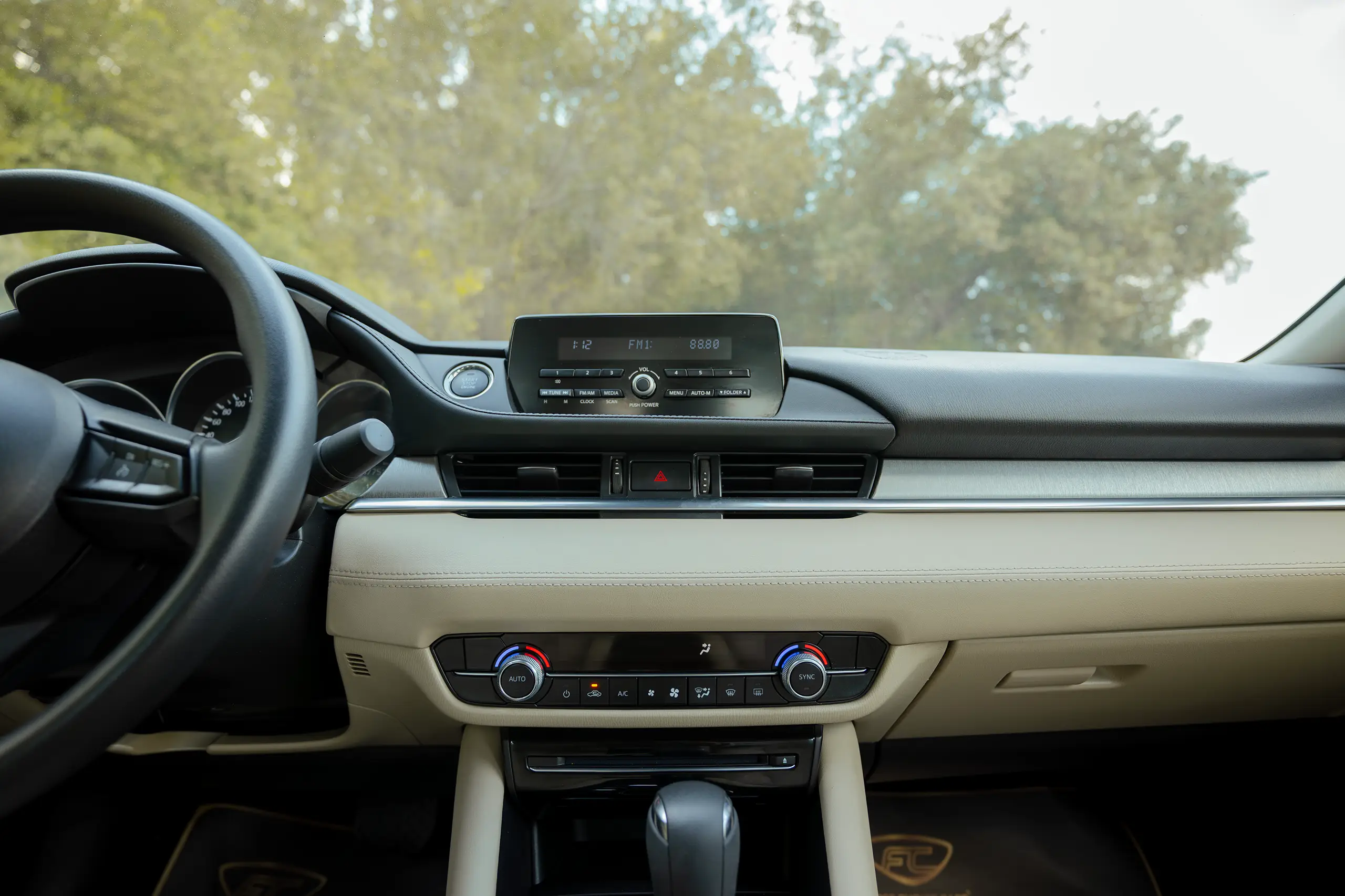 Used 2023 Mazda 6 S Grade Silver – Infotainment / Touchscreen System at First Choice Cars Sharjah