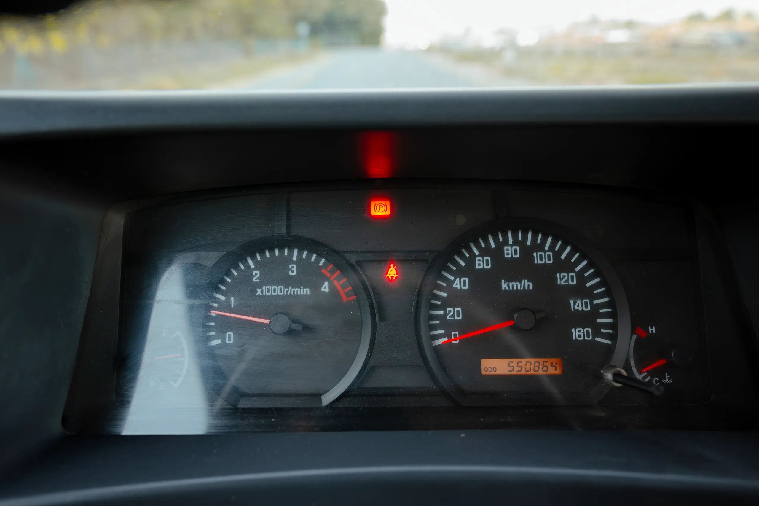 Used 2017 Isuzu NPR Recovery White – Odometer / Mileage Reading View at First Choice Cars Sharjah