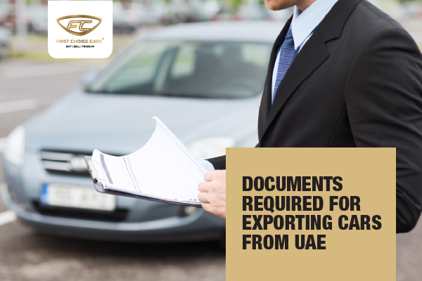 Car Export Documents Uae