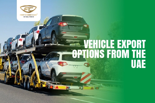 Vehicle Export Options From The UAE