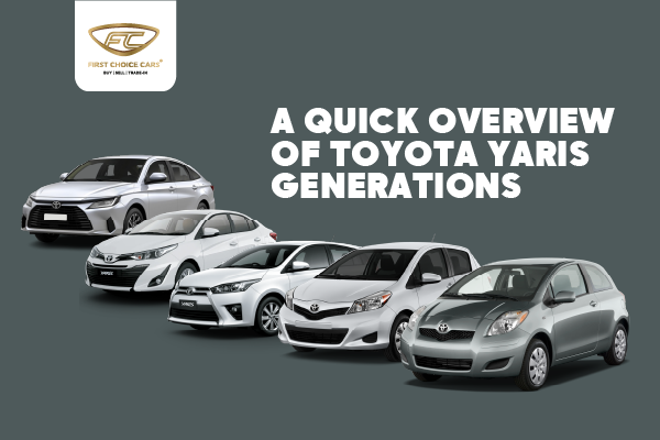 A Quick Overview Of Toyota Yaris Generations