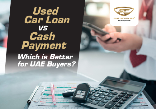 Used car loan vs cash payment uae